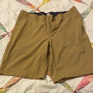 Men's Khaki Golf Shorts